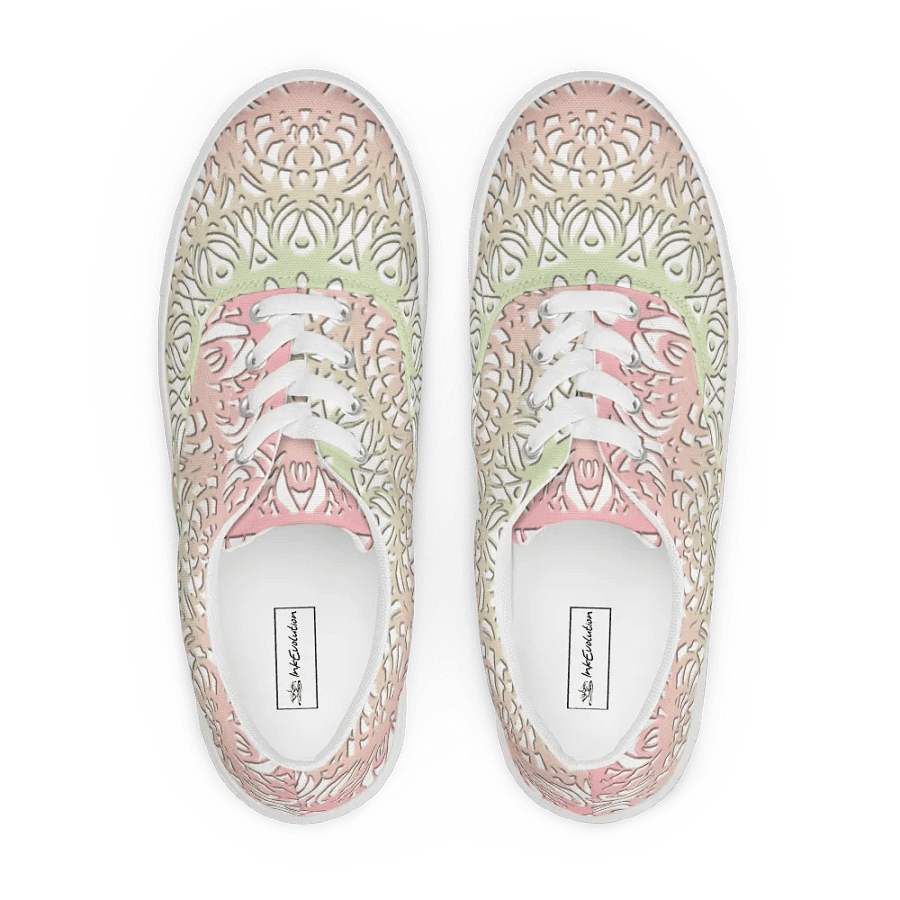 Mandala Magic Lace-Up Canvas Shoes product image (10)