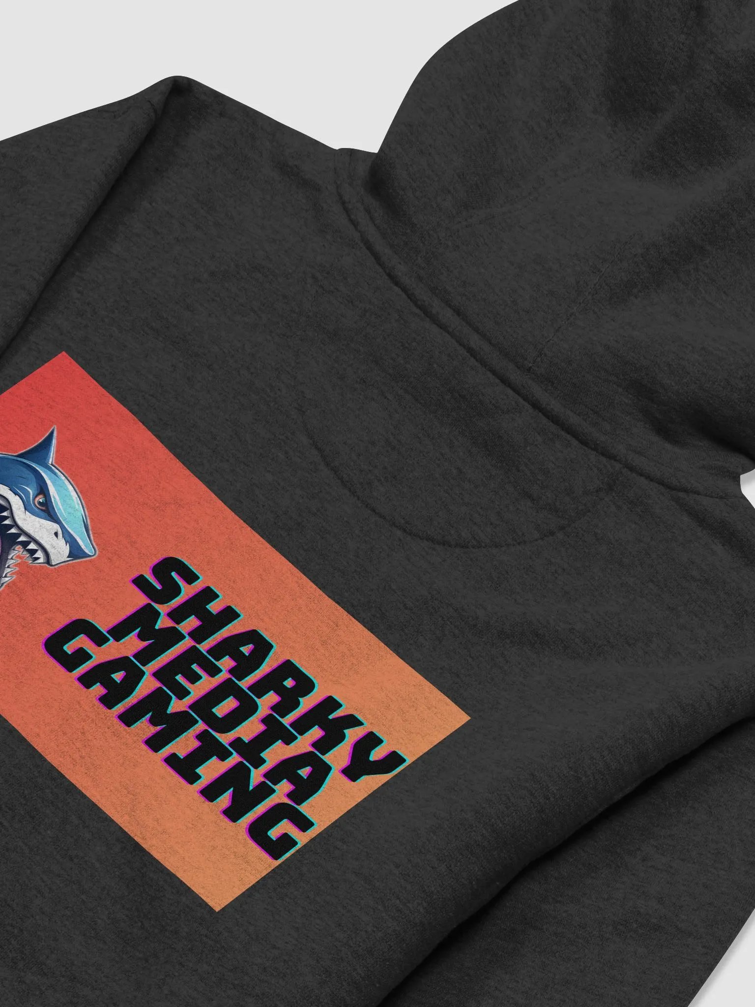 Sharky Media Gaming Hoodie (Red/Orange) product image (41)