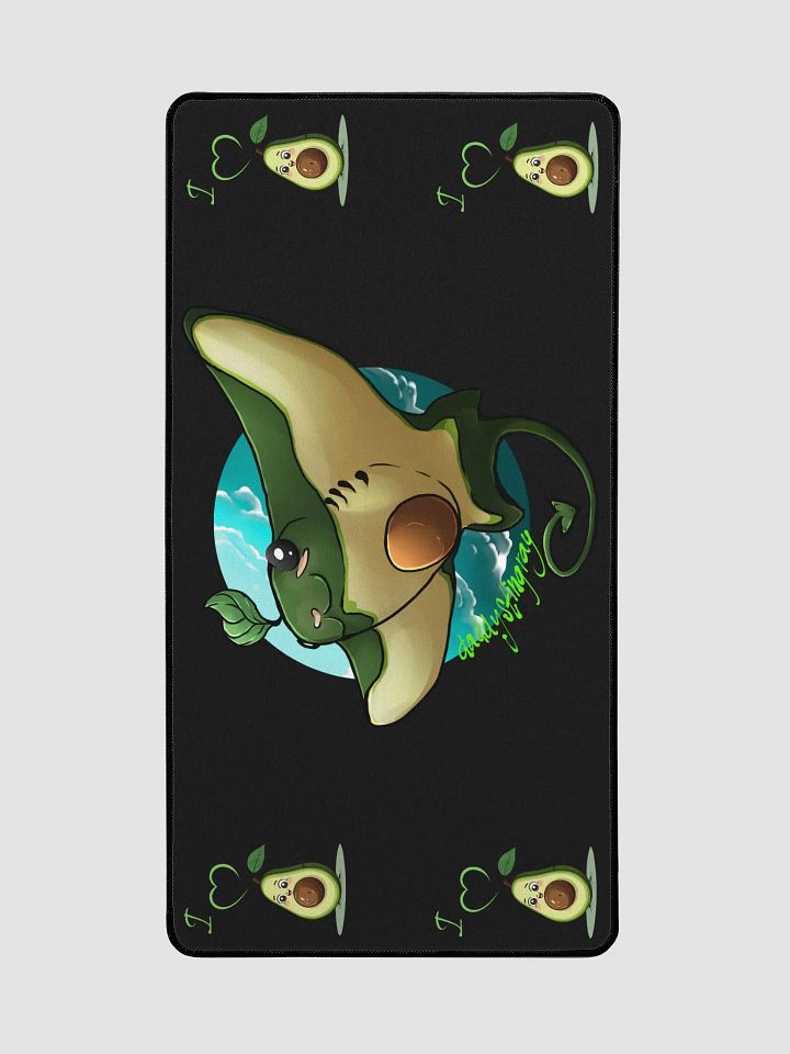 Avocado Manta Ray Desk Mat product image (1)