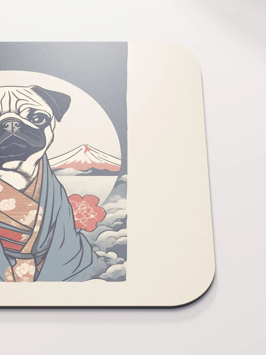 Pug Ukiyo-e Style Mouse Pad product image (6)