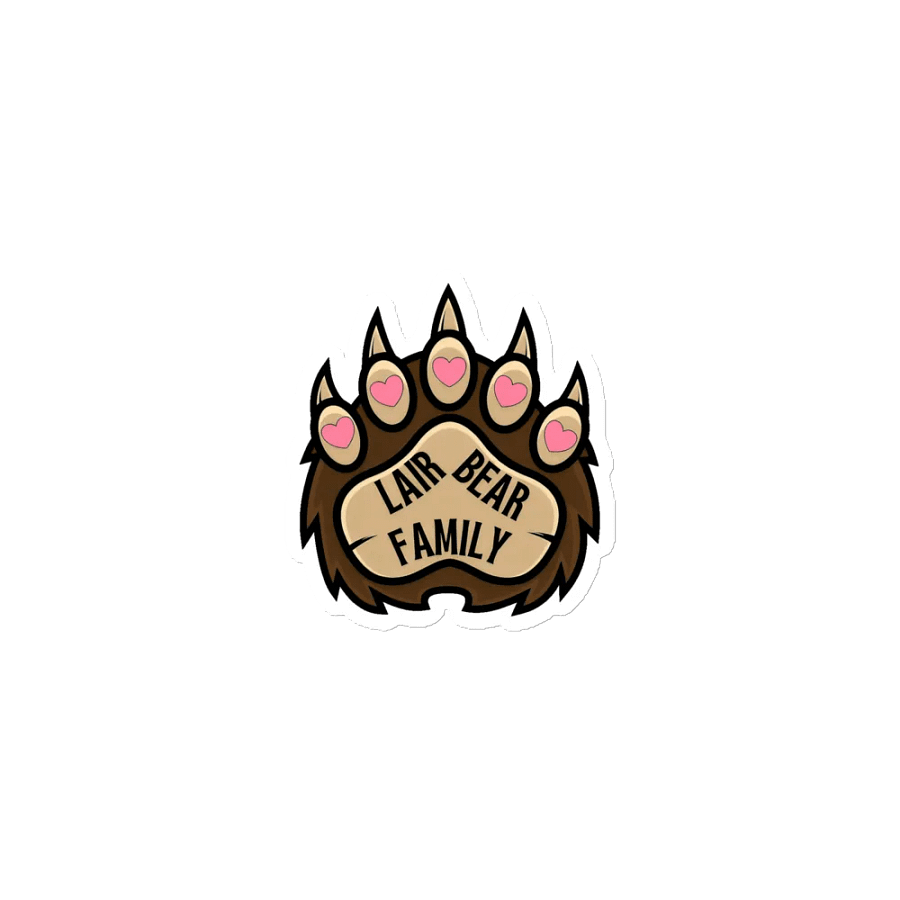 Lair Bear Family Logo Magnets product image (1)