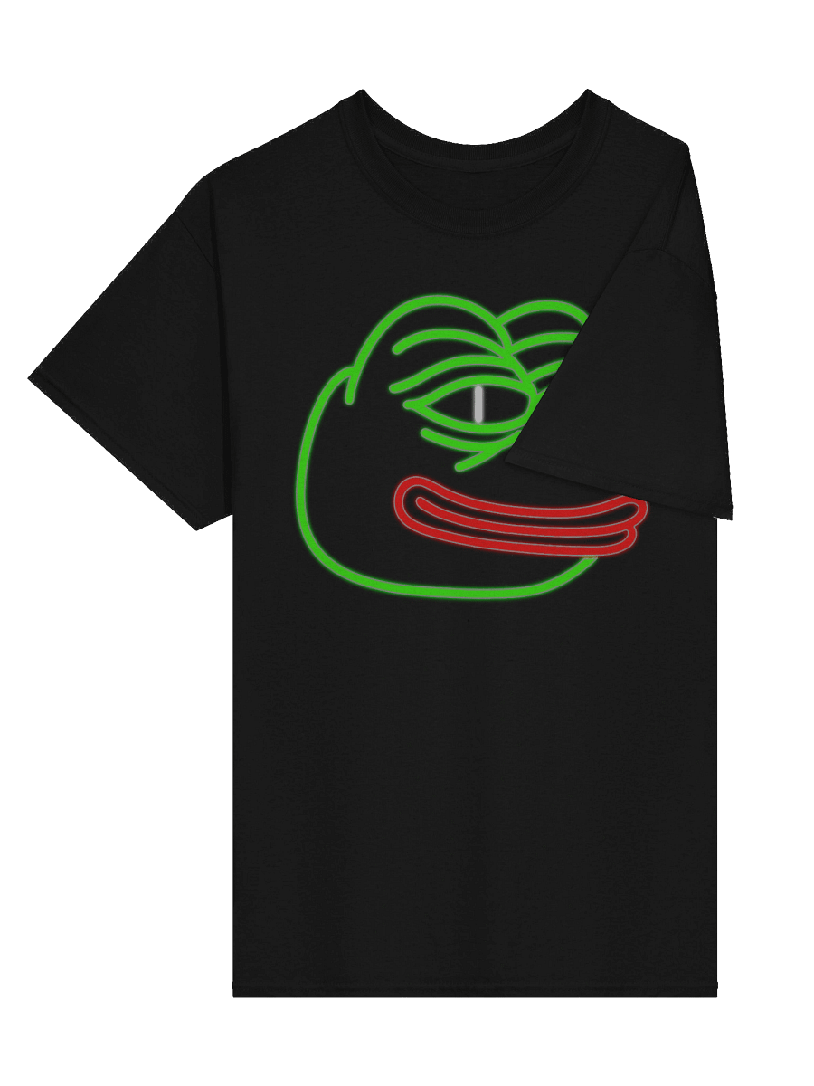 Neon Pepe Frog Tee product image (2)