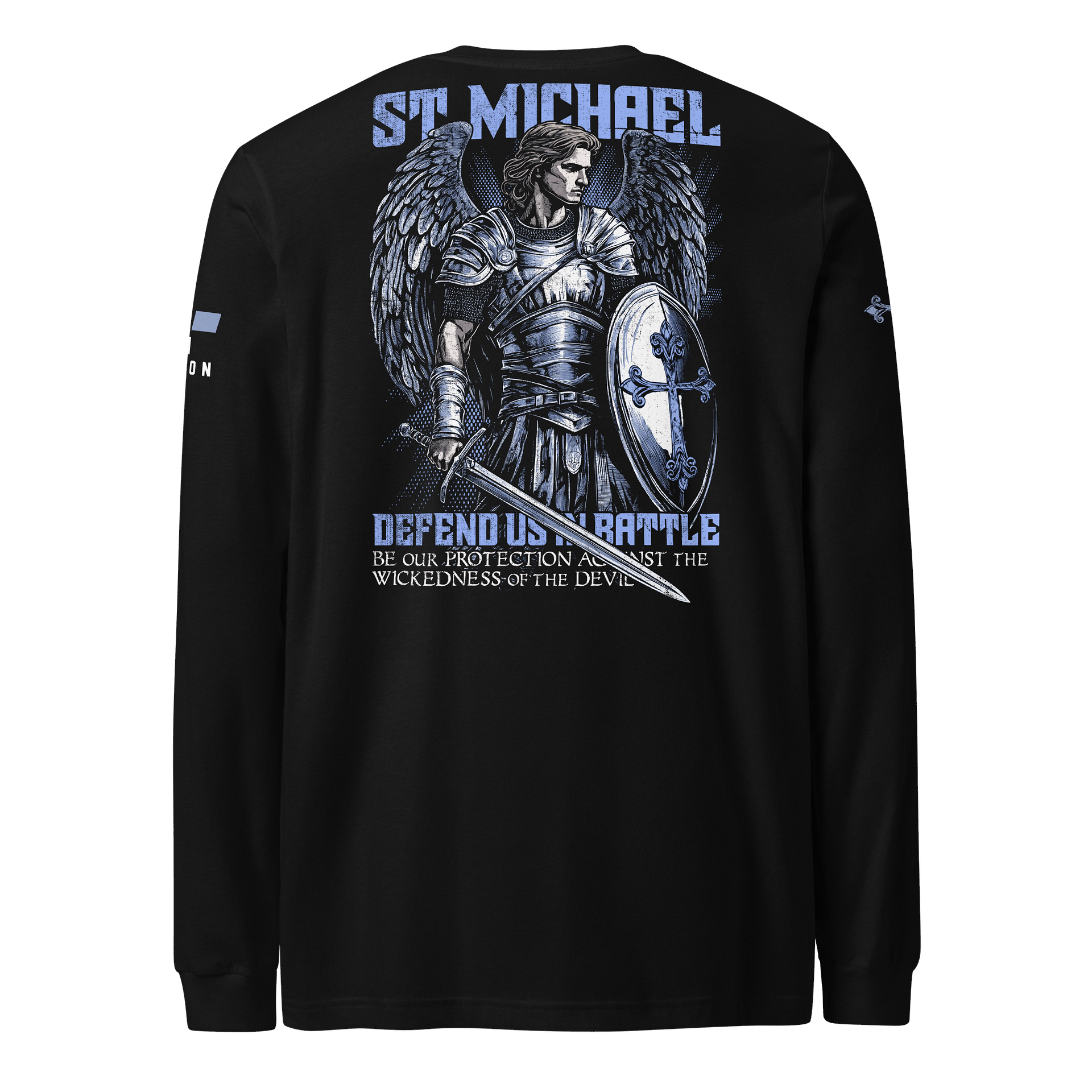 St. Michael: Defend Us in Battle Long Sleeve product image (1)