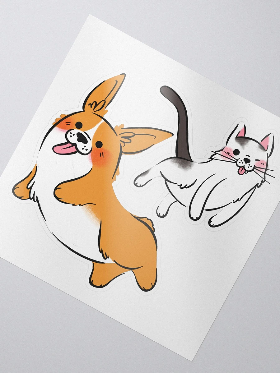 Dynamic Duo Sticker product image (2)