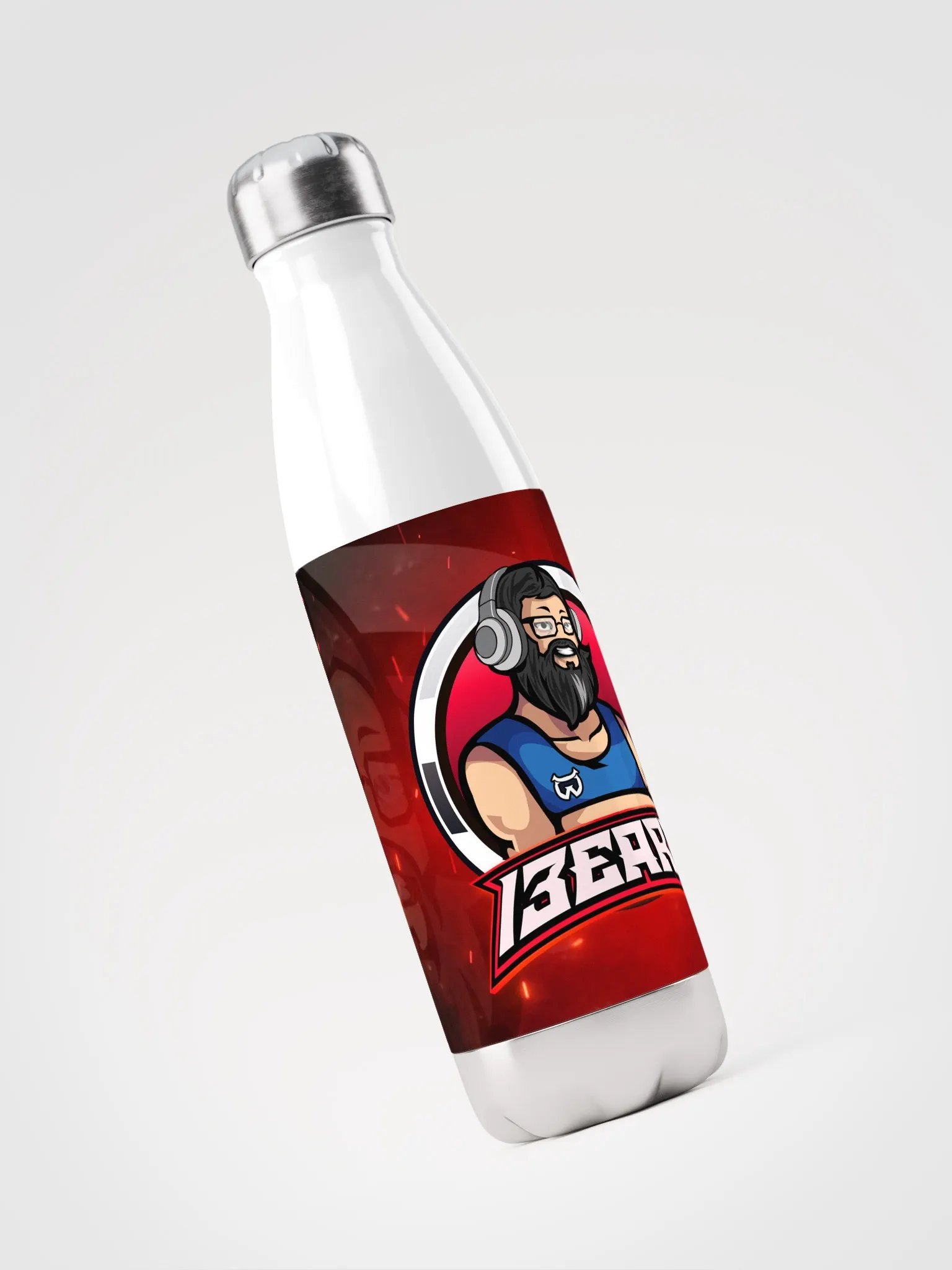 Hydration Horn Water Bottle - Ho Yeaaahhh! Red product image (3)