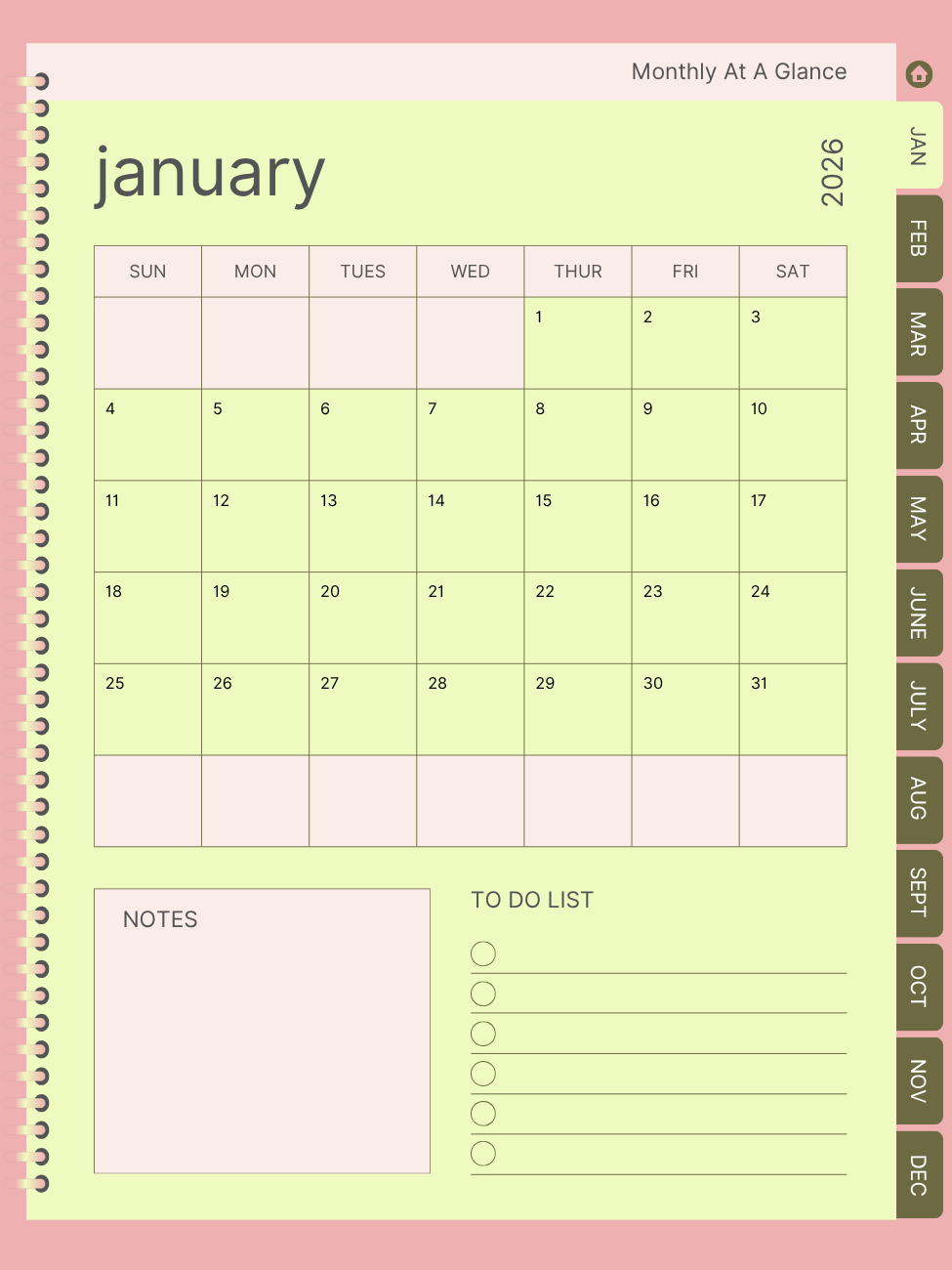 2026 Digital Planner product image (6)