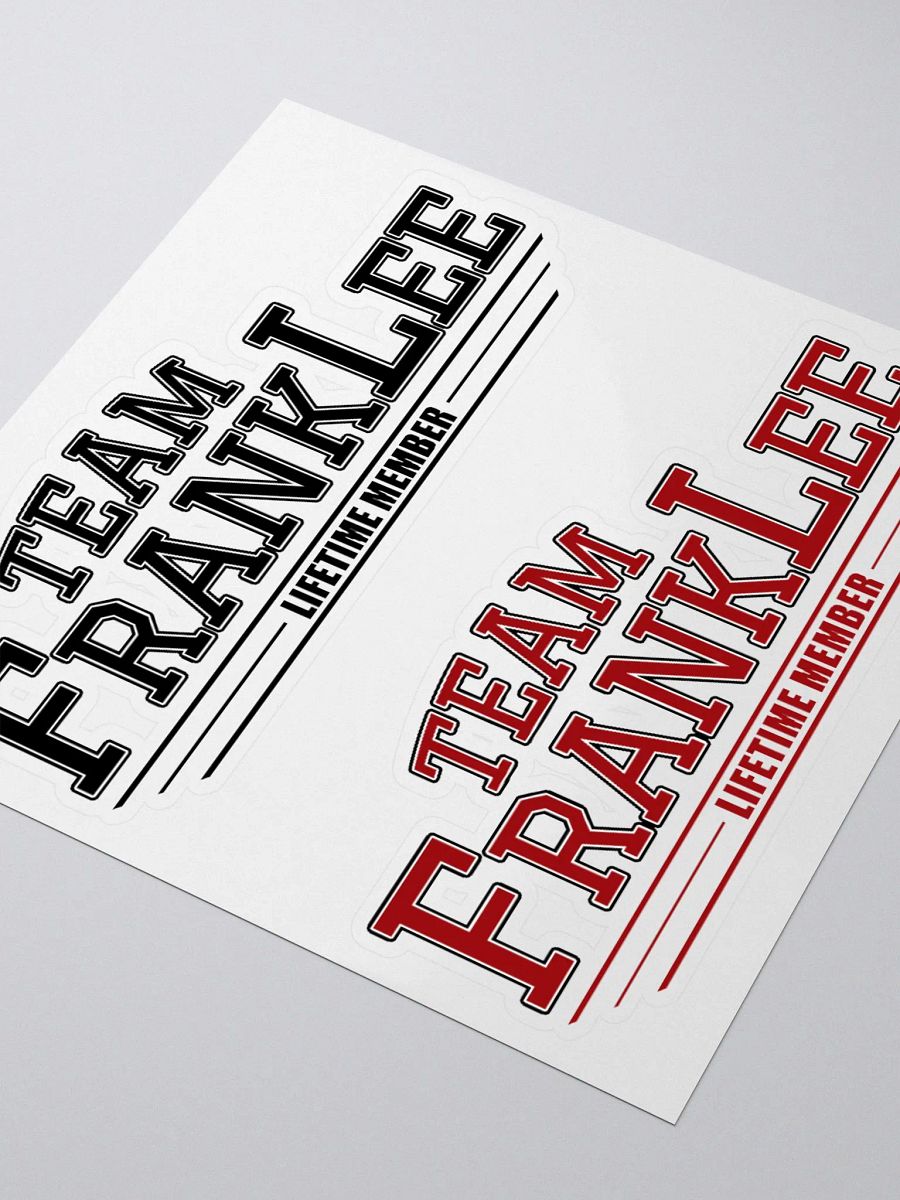 Team FrankLee Stickers - 2-pack product image (3)
