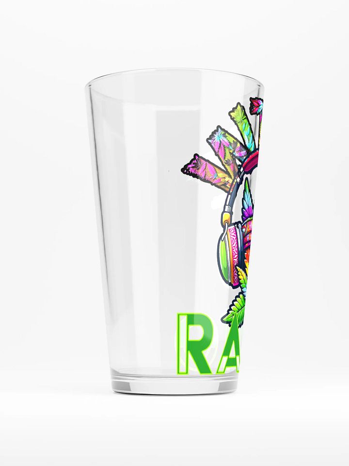Da Groovy Cannabis Radio Shaker Pint Glass product image (2)