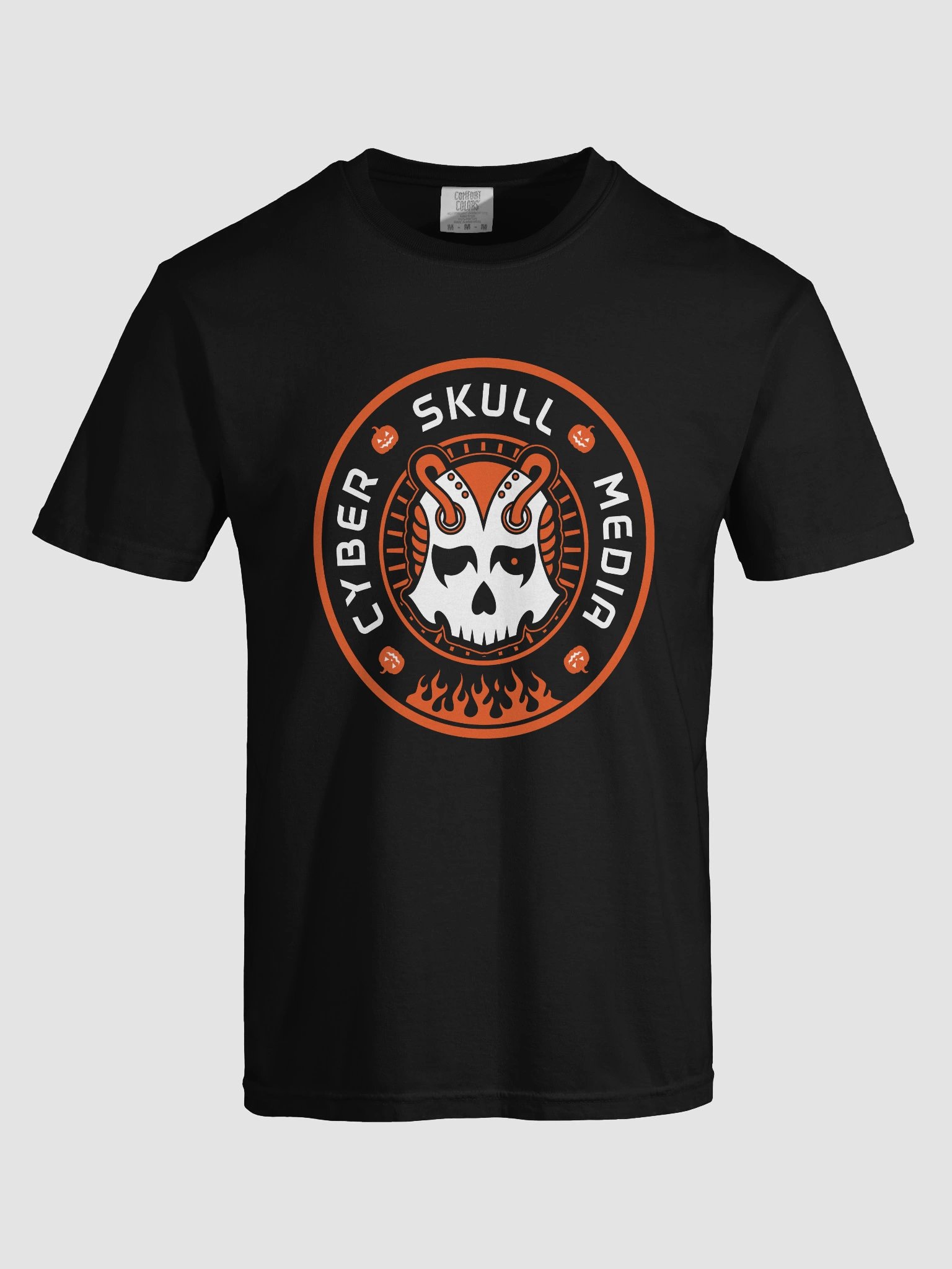 Cyber Skull Halloween 2025 Logo Tee (Premium) product image (7)