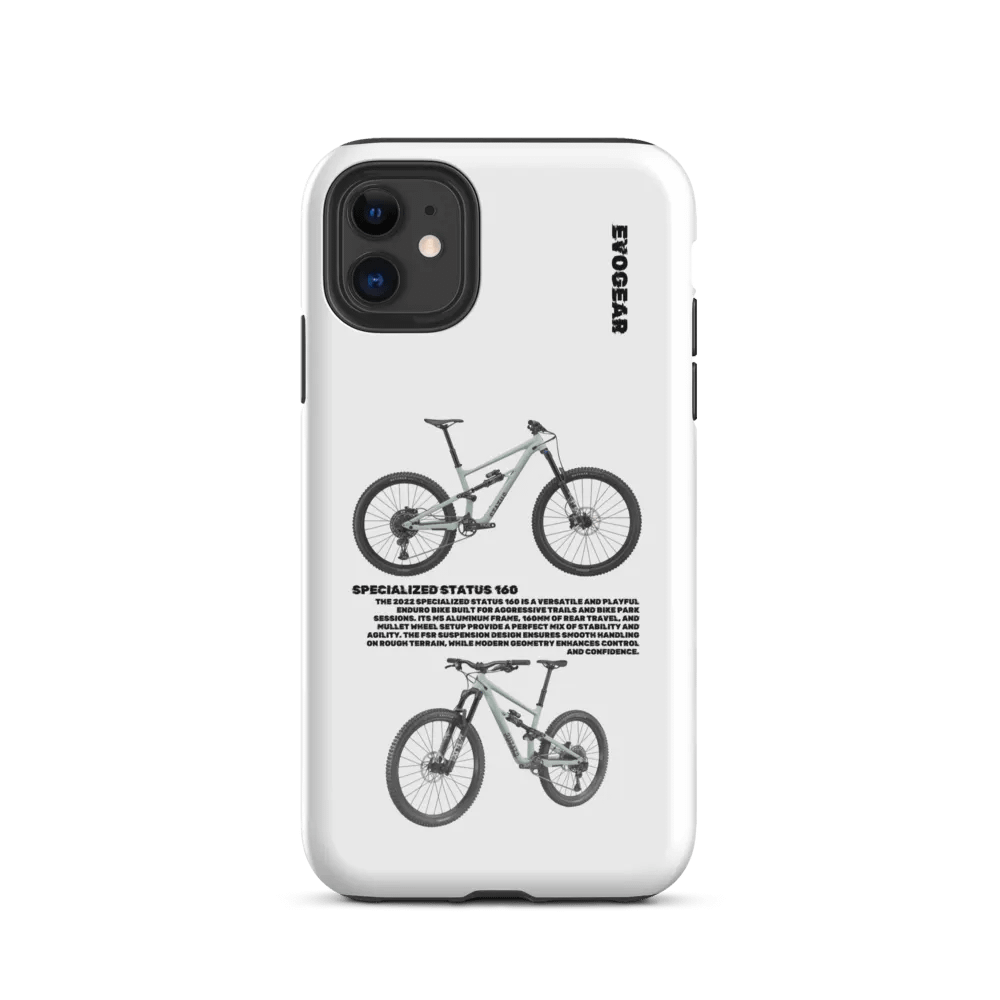 White Specialized Status 160 iPhone Case product image (47)