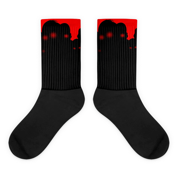 Glowing Silhouette Sublimated Socks product image (1)