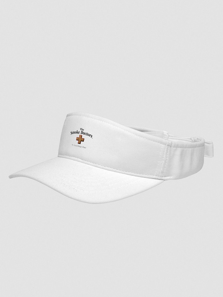 The Smoke Doctors Flexfit White Visor product image (2)