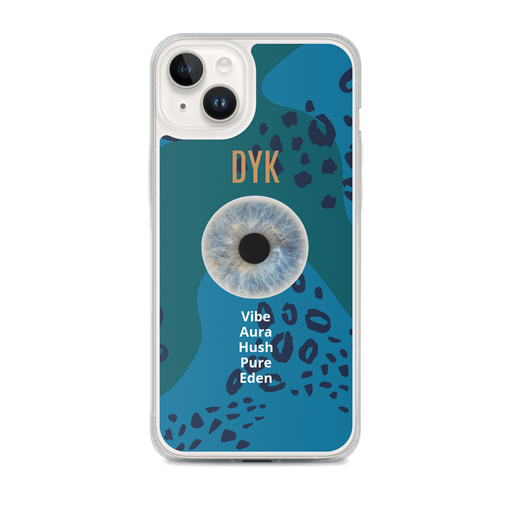 DYK Vibe Aura Hush Pure Eden Clear iPhone® Case product image (1)