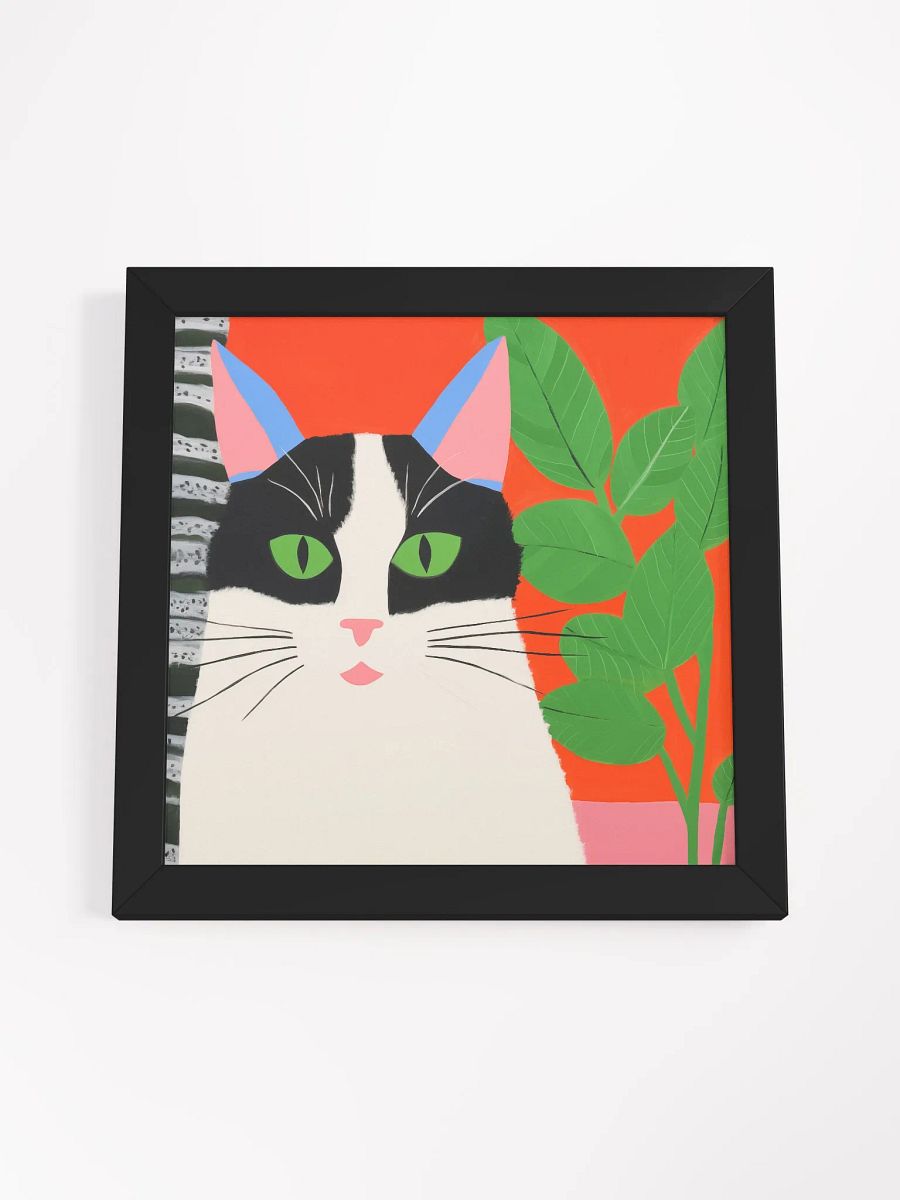 Vibrant Cat's Whiskers Framed Poster product image (45)