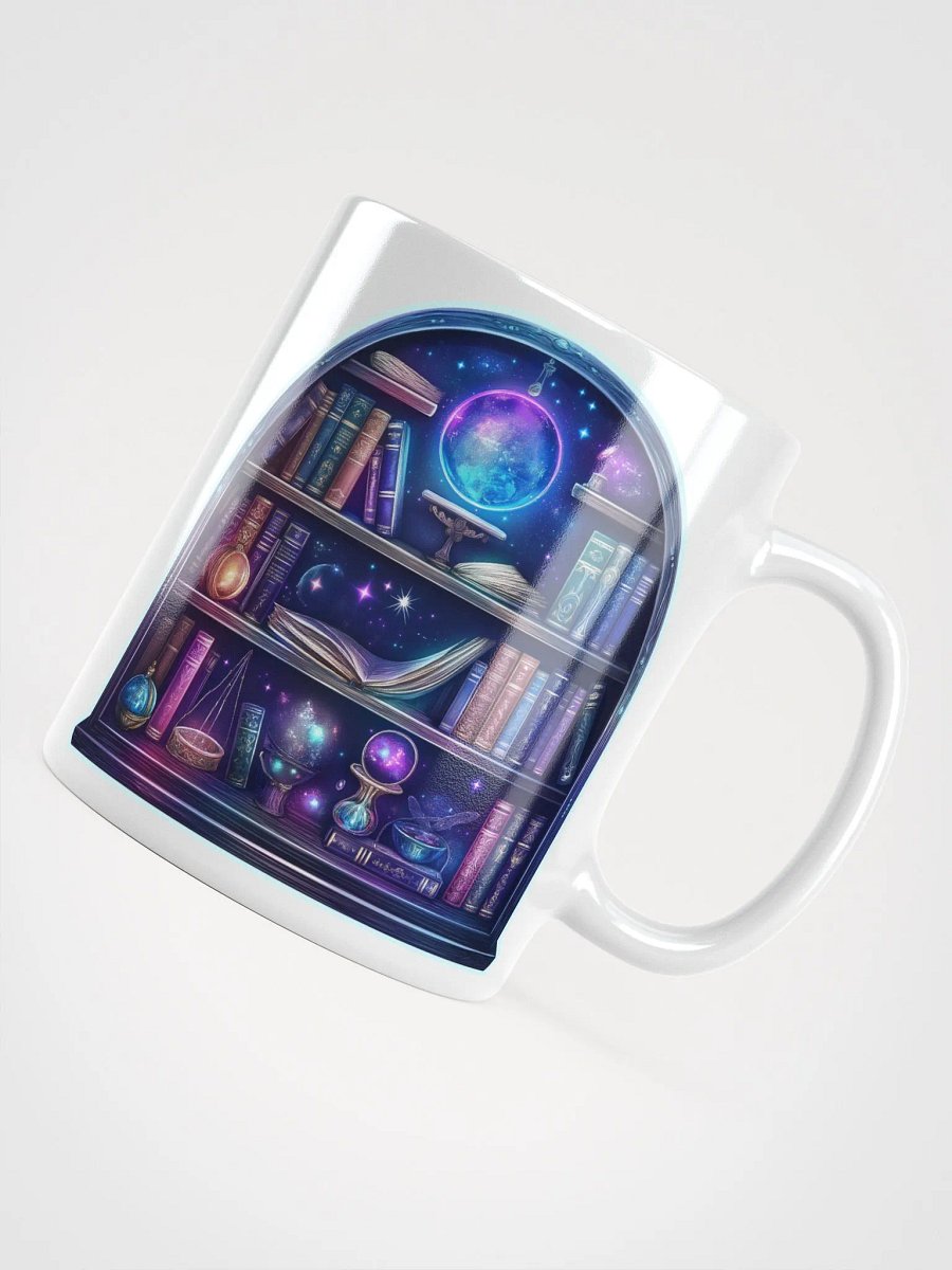 Starry Book Shelf White Mug product image (12)