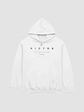 V I C T O R | Hoodie | Black Text product image (7)