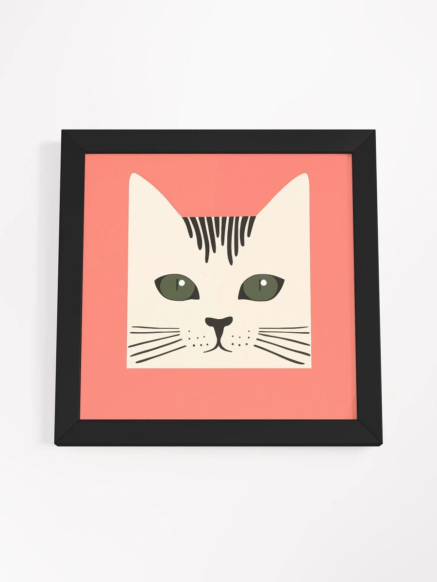 Whiskered Wonder Framed Poster product image (42)