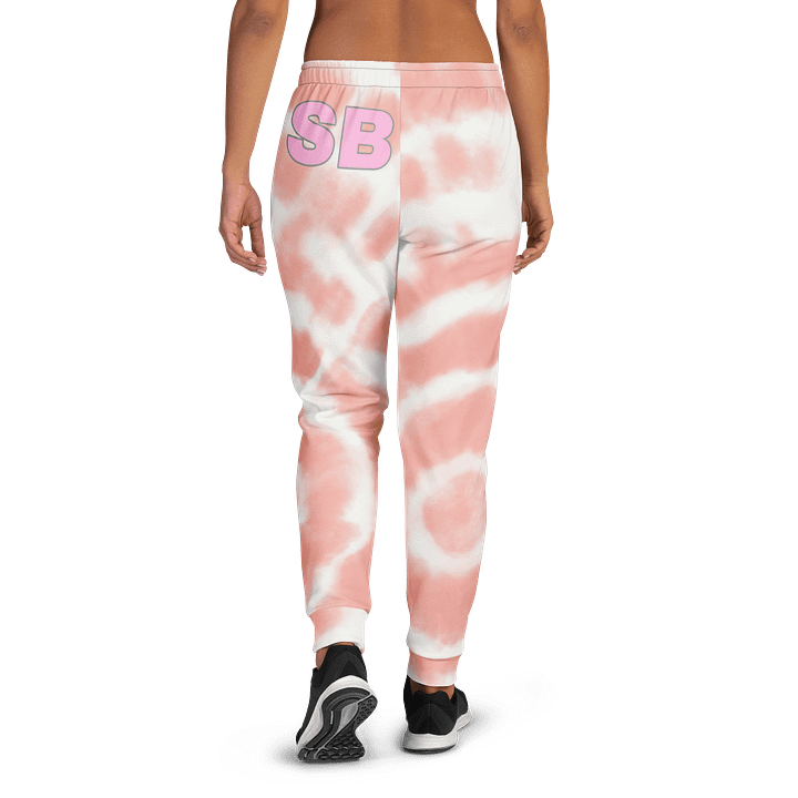 Glossy SexyBaddies Lips Tie-Dye Lips Women's Joggers Circle Tie Dye 3 product image (1)