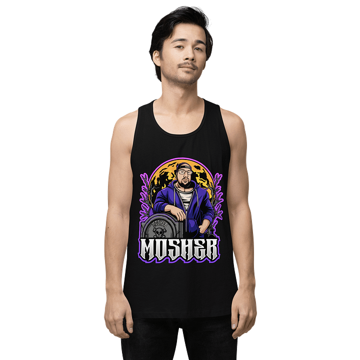 MOSHER GRAVE LOGO MEN'S TANK TOP product image (8)