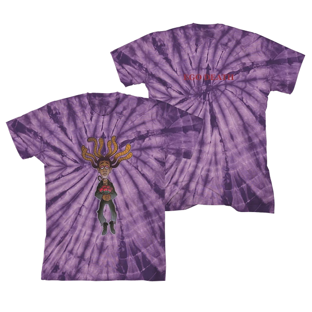 Ego Death Purple Ty Dye T-shirt product image (1)