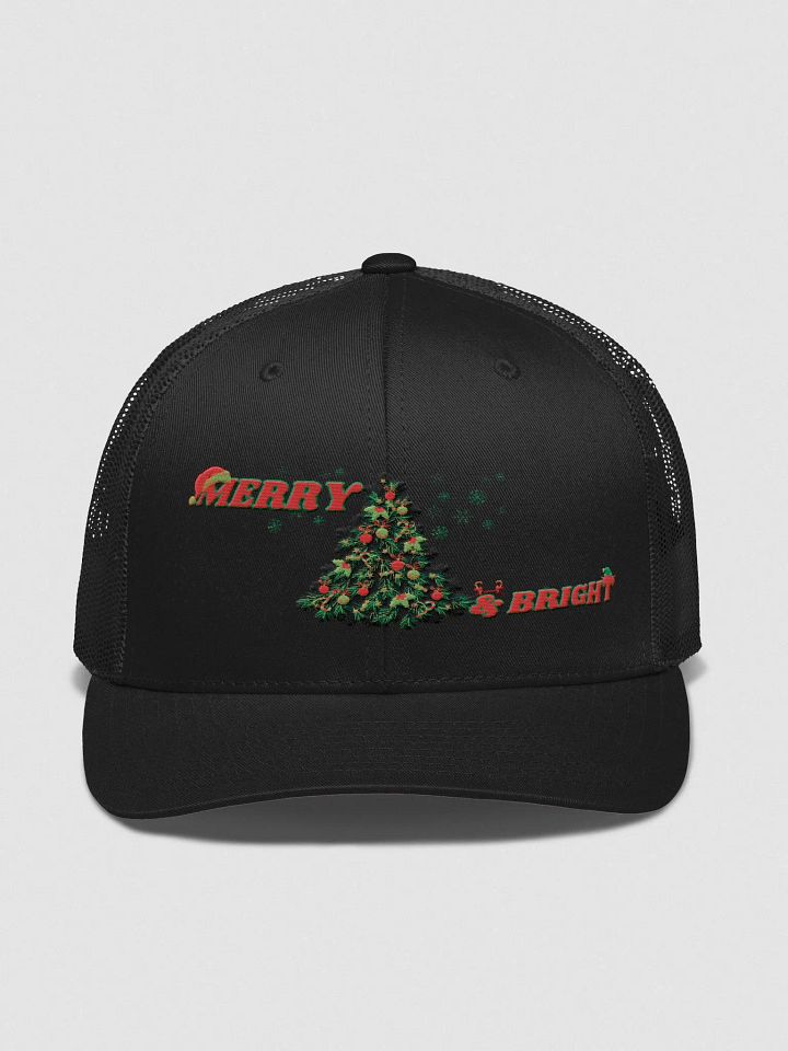 Festive Merry & Bright Trucker Hat product image (2)