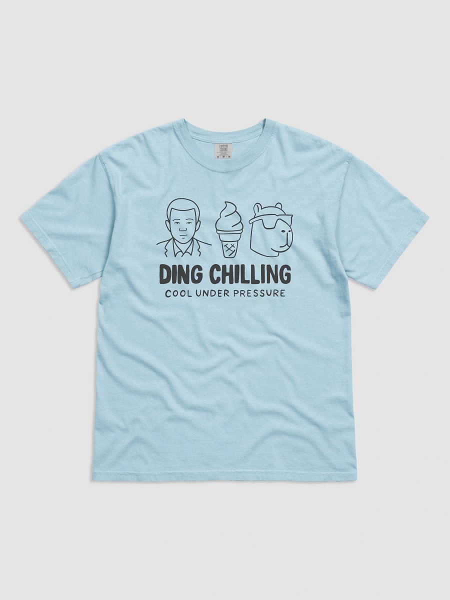 Ding Chilling – 2b Cool Under Pressure | Funny Chess Meme Design | T-Shirt Light product image (1)