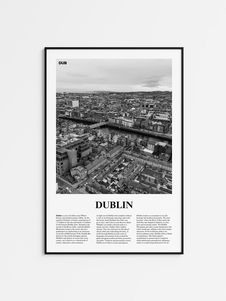 Dublin 02 Newspaper Poster product image (1)