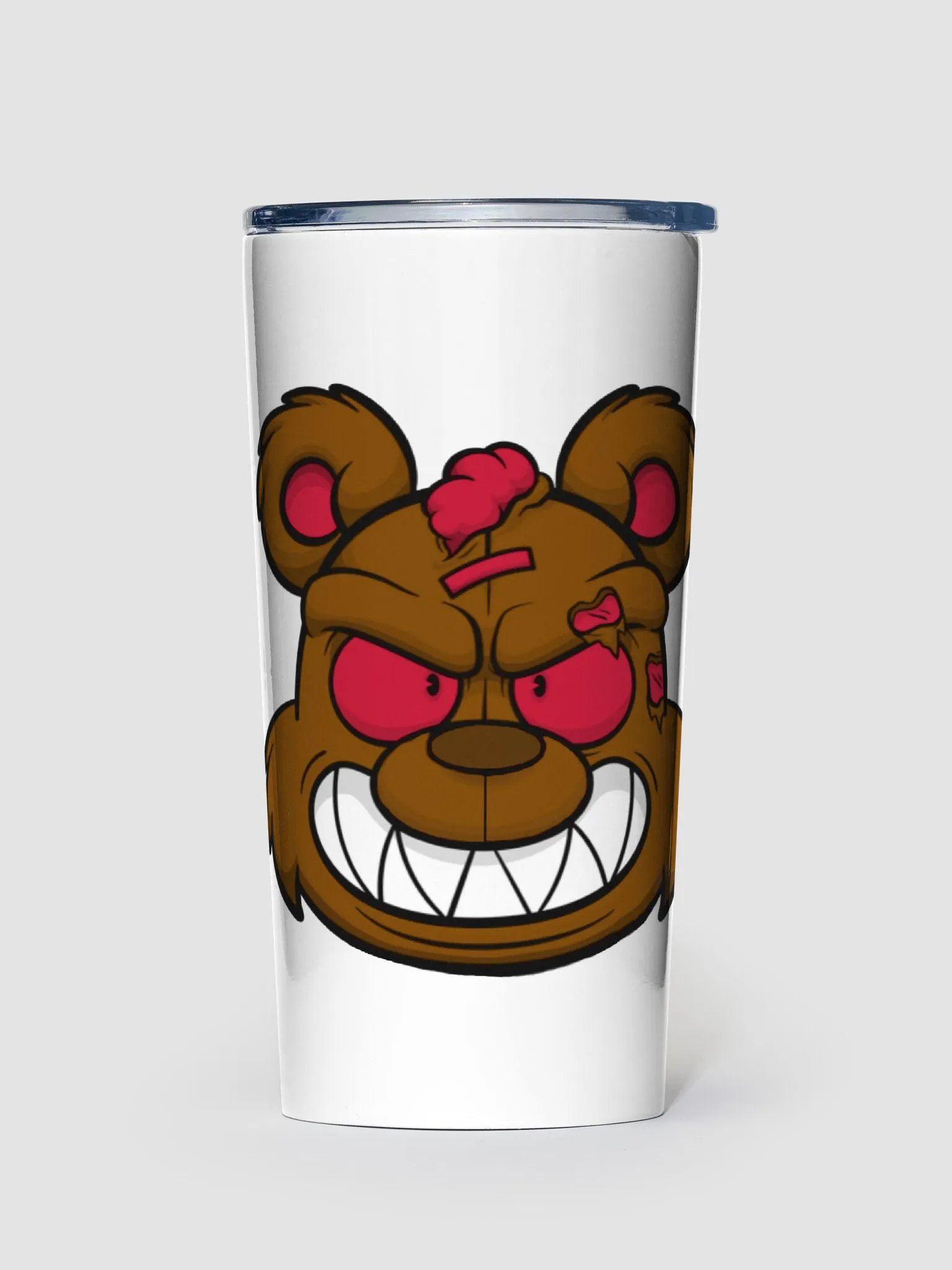 Horror Bear Head Tumbler product image (1)