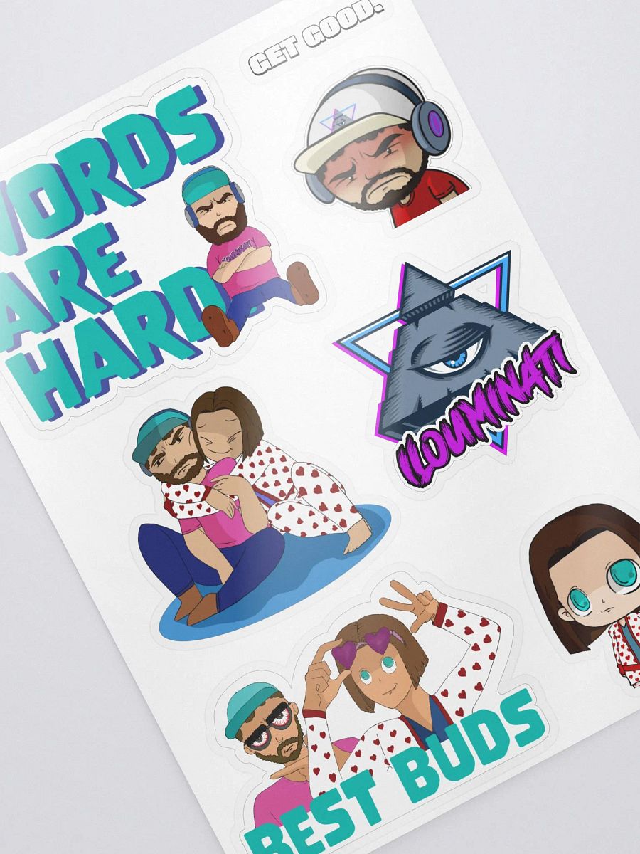 Ilouminati Multi-Sticker Sheet product image (2)