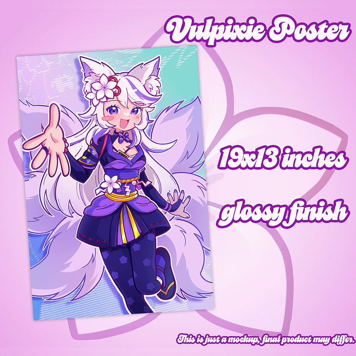 Vulpixie Poster [PREORDER] product image (1)