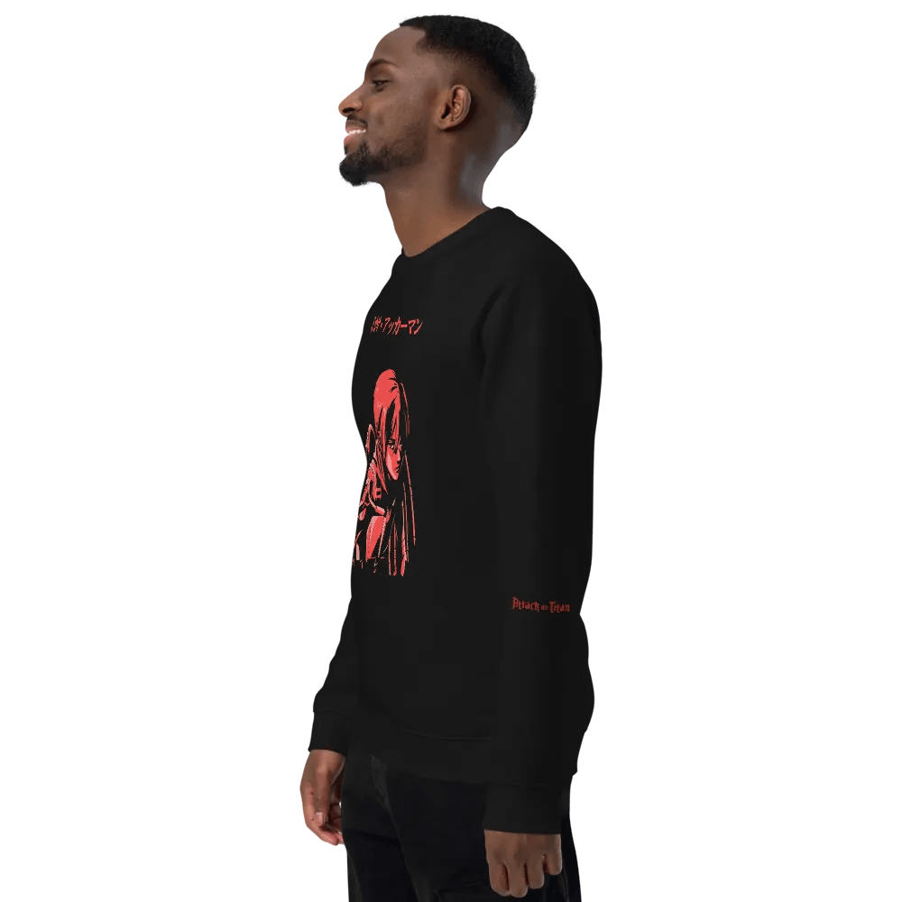 Mikasa Red Japanese Text Raglan Sweatshirt product image (19)
