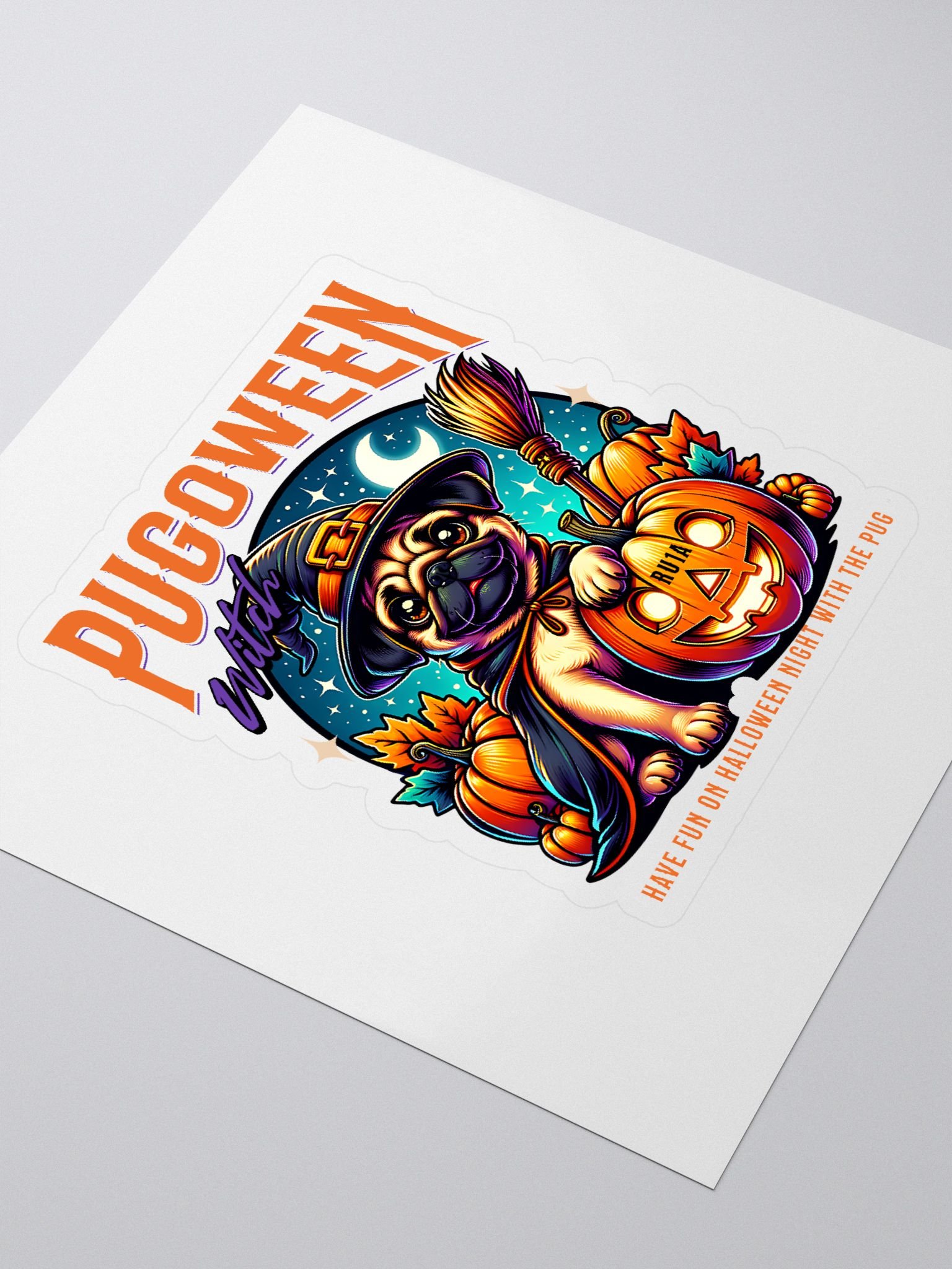 Pugoween Sticker product image (3)