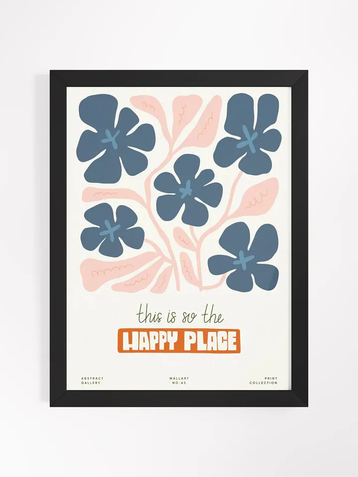 This is so the Happy Place - Framed Poster product image (1)