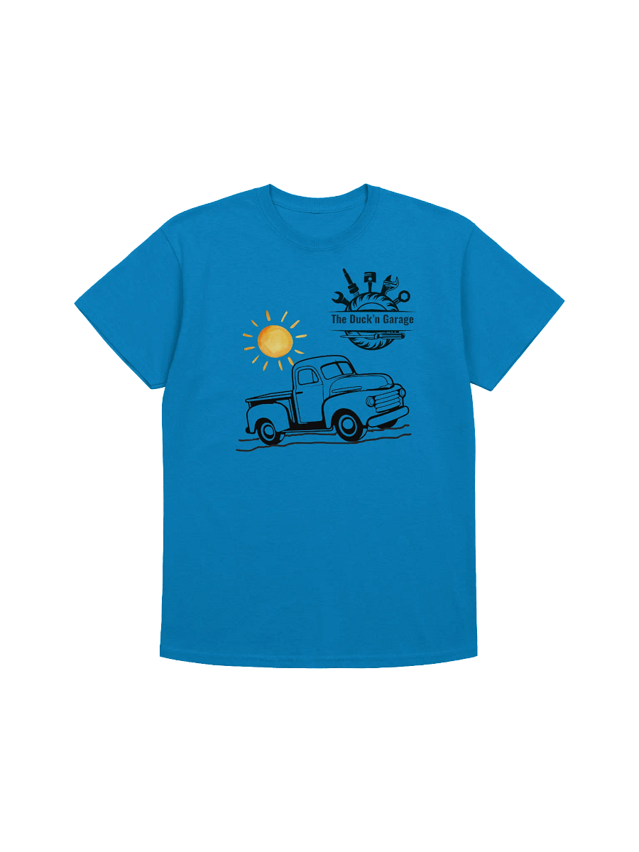 The Duck'n Garage Gear Logo Printed Light Color T-Shirt product image (1)