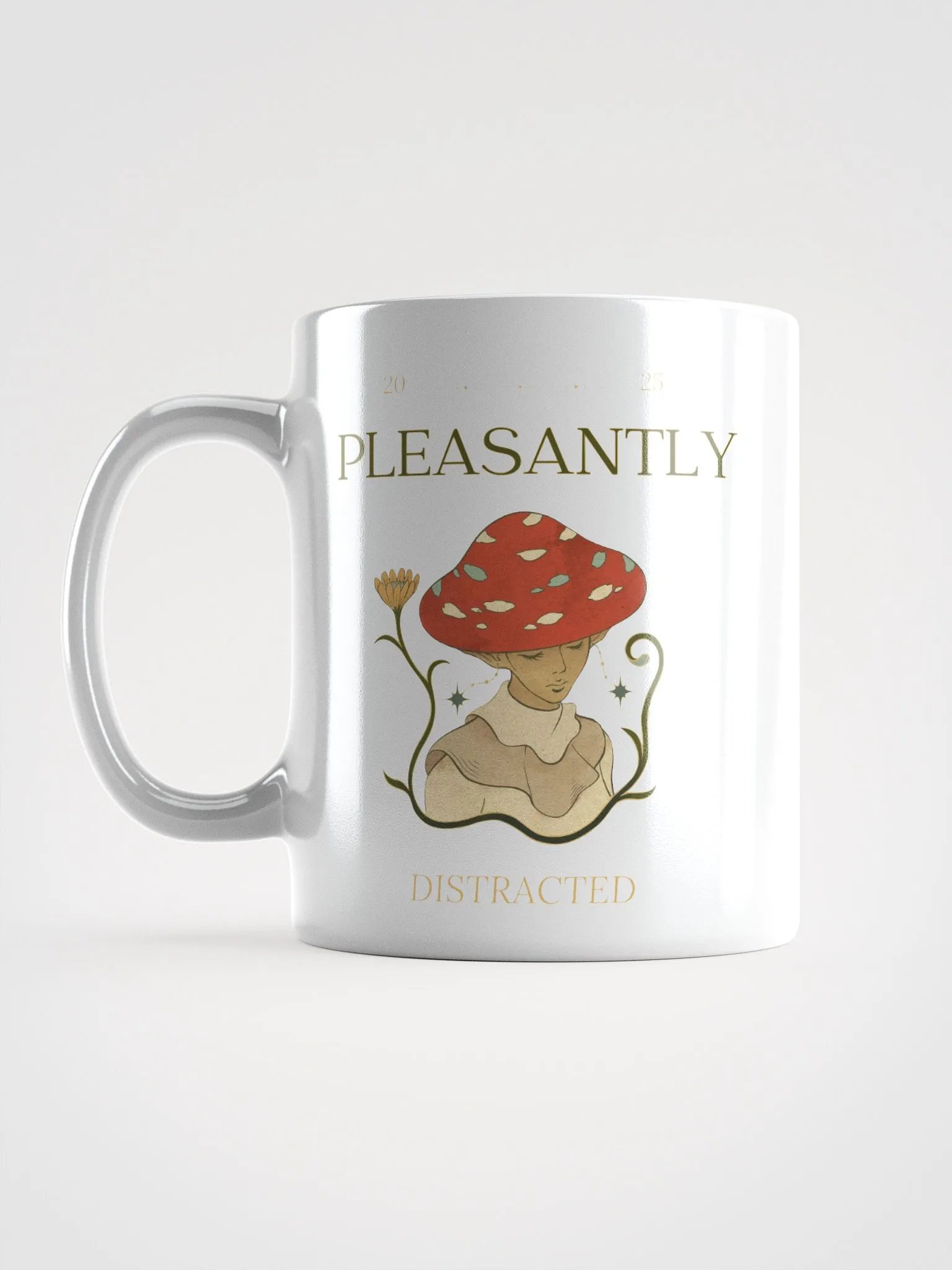 Pleasantly Distracted Mushroom Mug product image (1)
