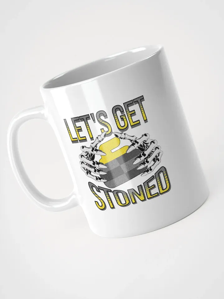 Lets Get Stoned Curling Glossy White Mug product image (2)
