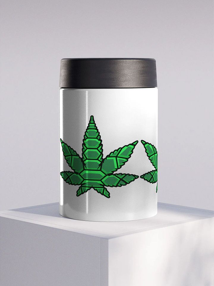 Leaf Stainless Steel Koozie product image (1)