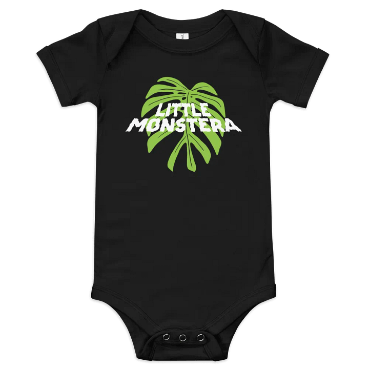 LITTLE MONSTERA onesie (3-24 months) product image (1)