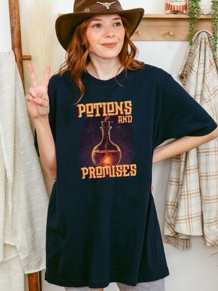 Dramione Love Potion Fanfiction Vintage Pulp Mystery Harry Potter Shirt product image (10)