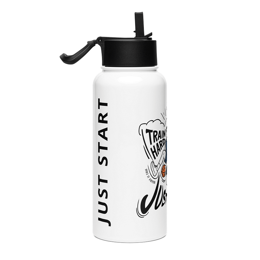 Motivational 32 oz Stainless Steel Water Bottle – Just Start, Find Your Fire, Make It Happen product image (2)
