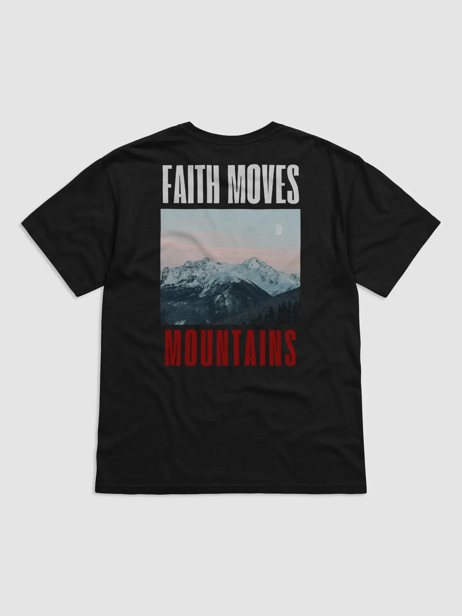 Faith Moves Mountains - T-shirt product image (4)