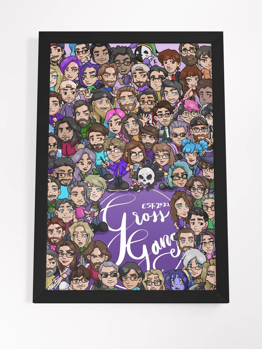 Gross Gang Poster (framed) product image (8)