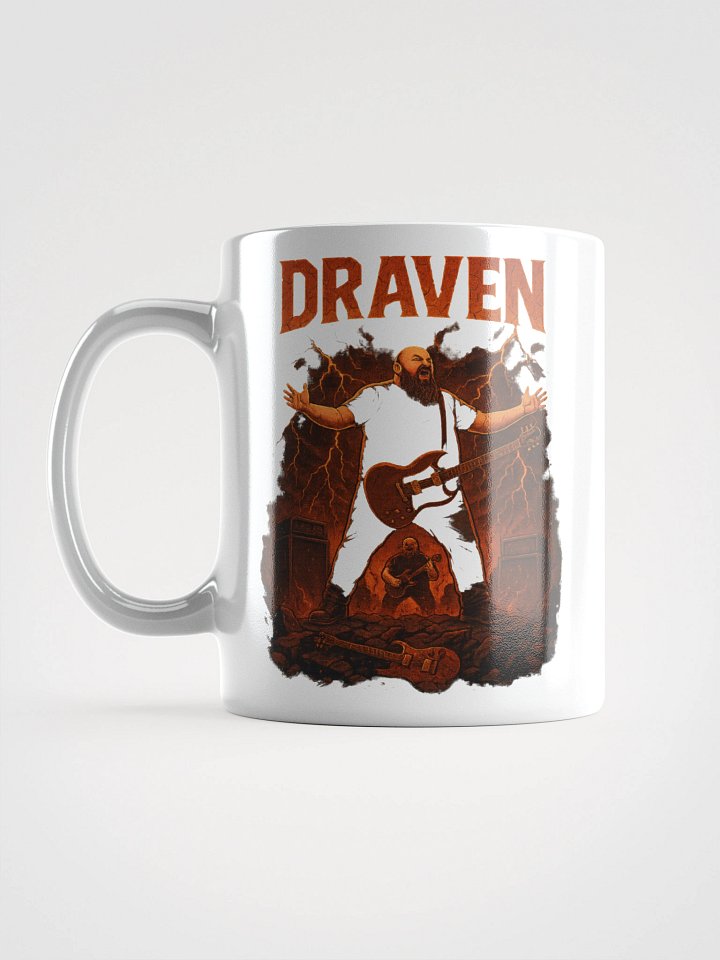 Draven "Double Logo" White Cup product image (3)