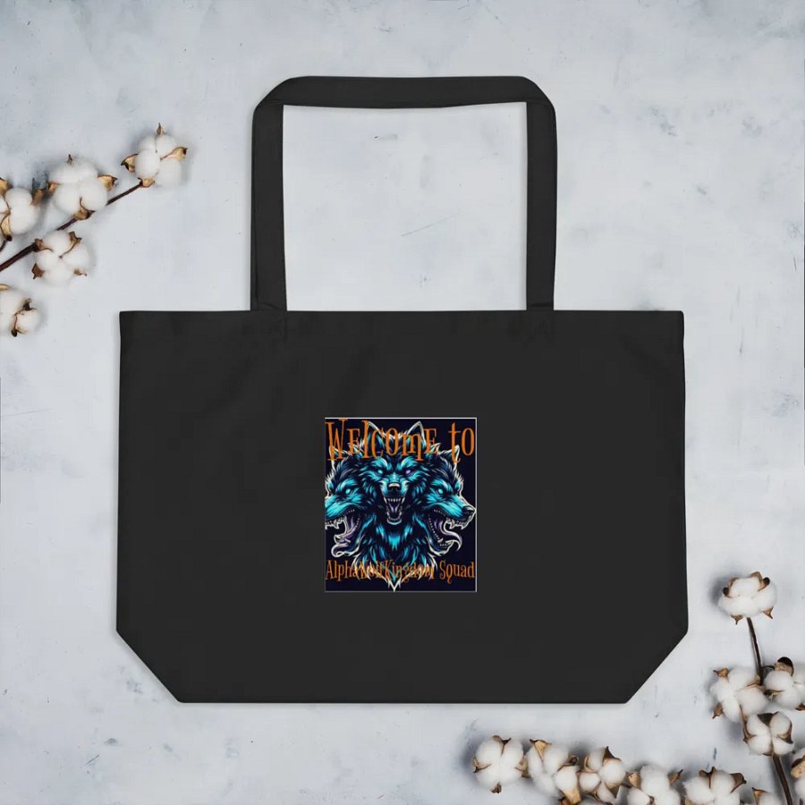 AlphaWolfKingdom Three-Headed Wolf Tote product image (3)