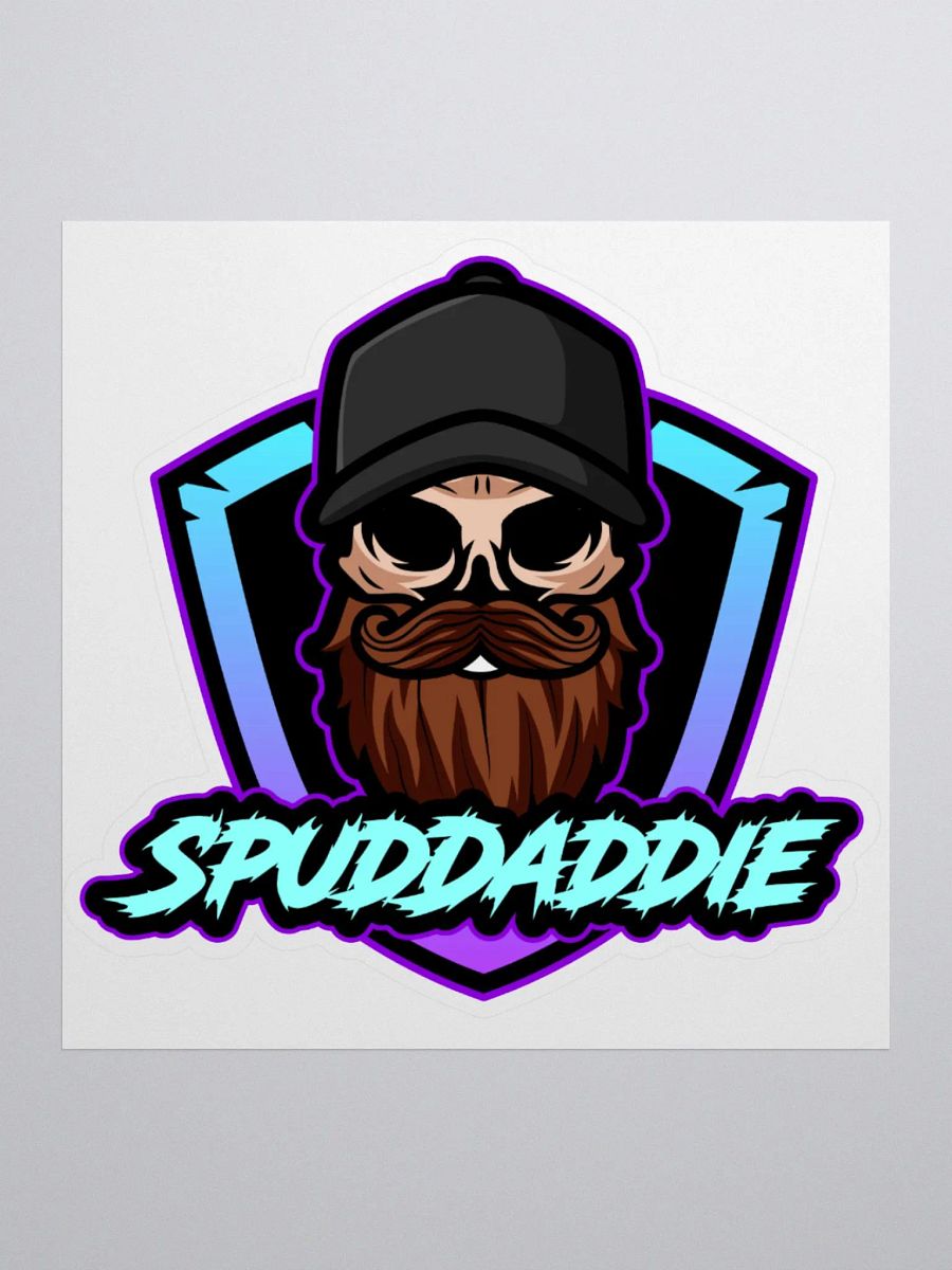 SpudDaddie logo sticker product image (1)