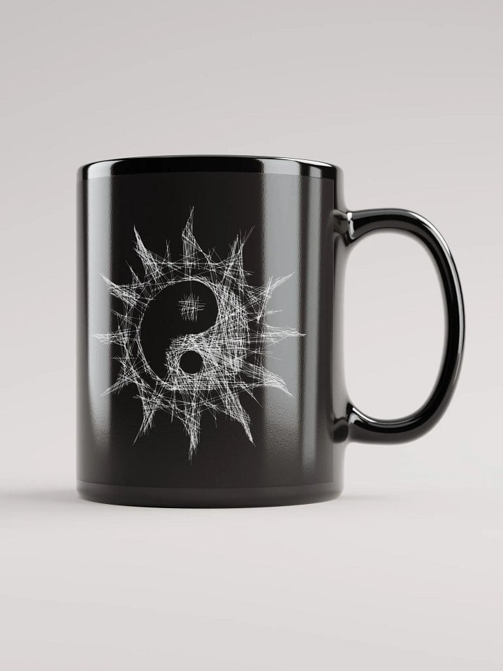 Mystic Sun - White Celestial Yin-Yang Design product image (1)