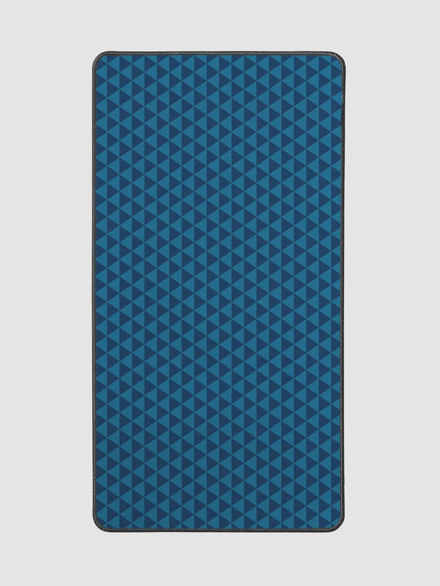 Blue Triangles Pattern Deskmat product image (2)