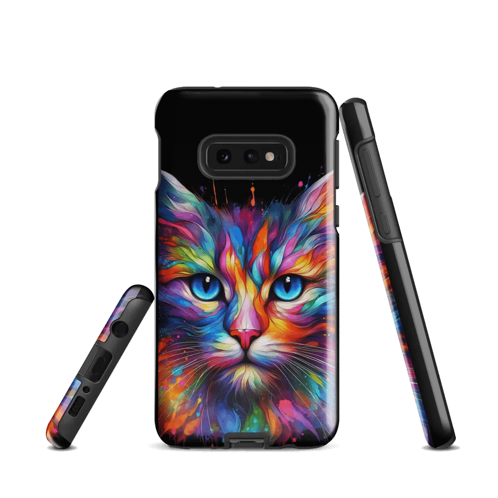 Colorful Cat's Gaze Tough Case for Samsung® product image (1)