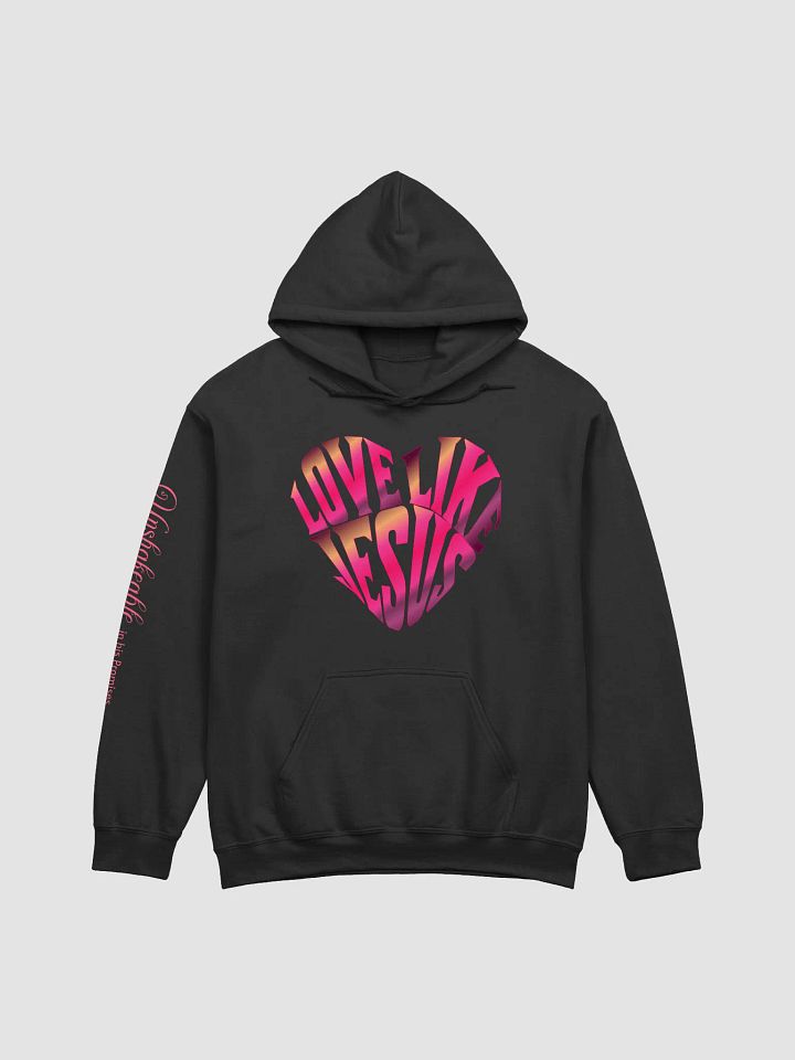 Jesus Love Heart Hoodie product image (1)