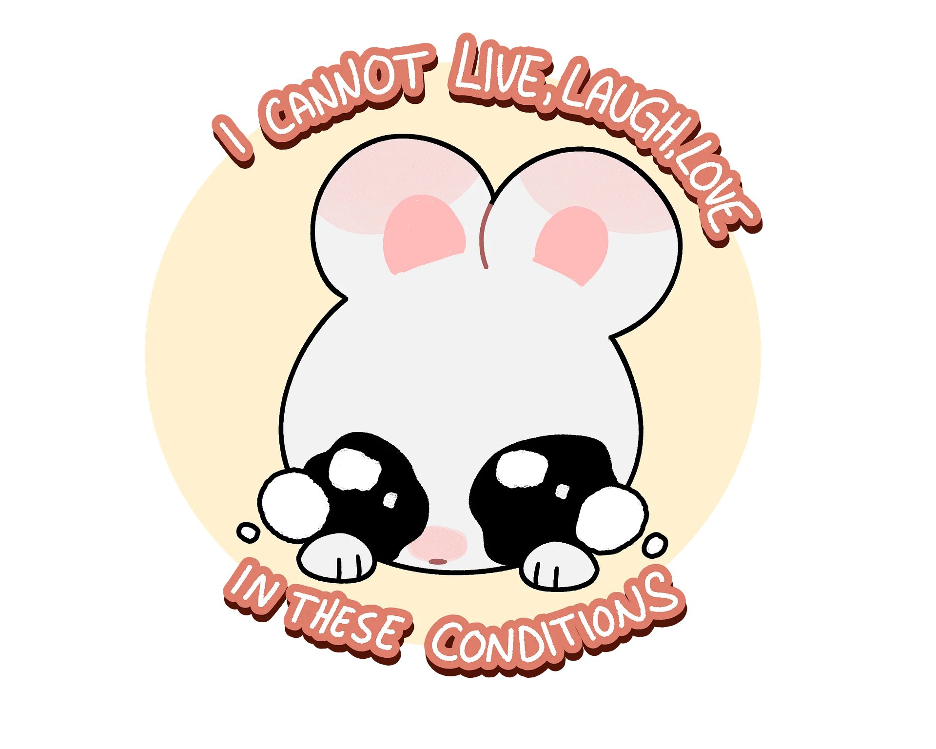 live laugh love sticker product image (2)